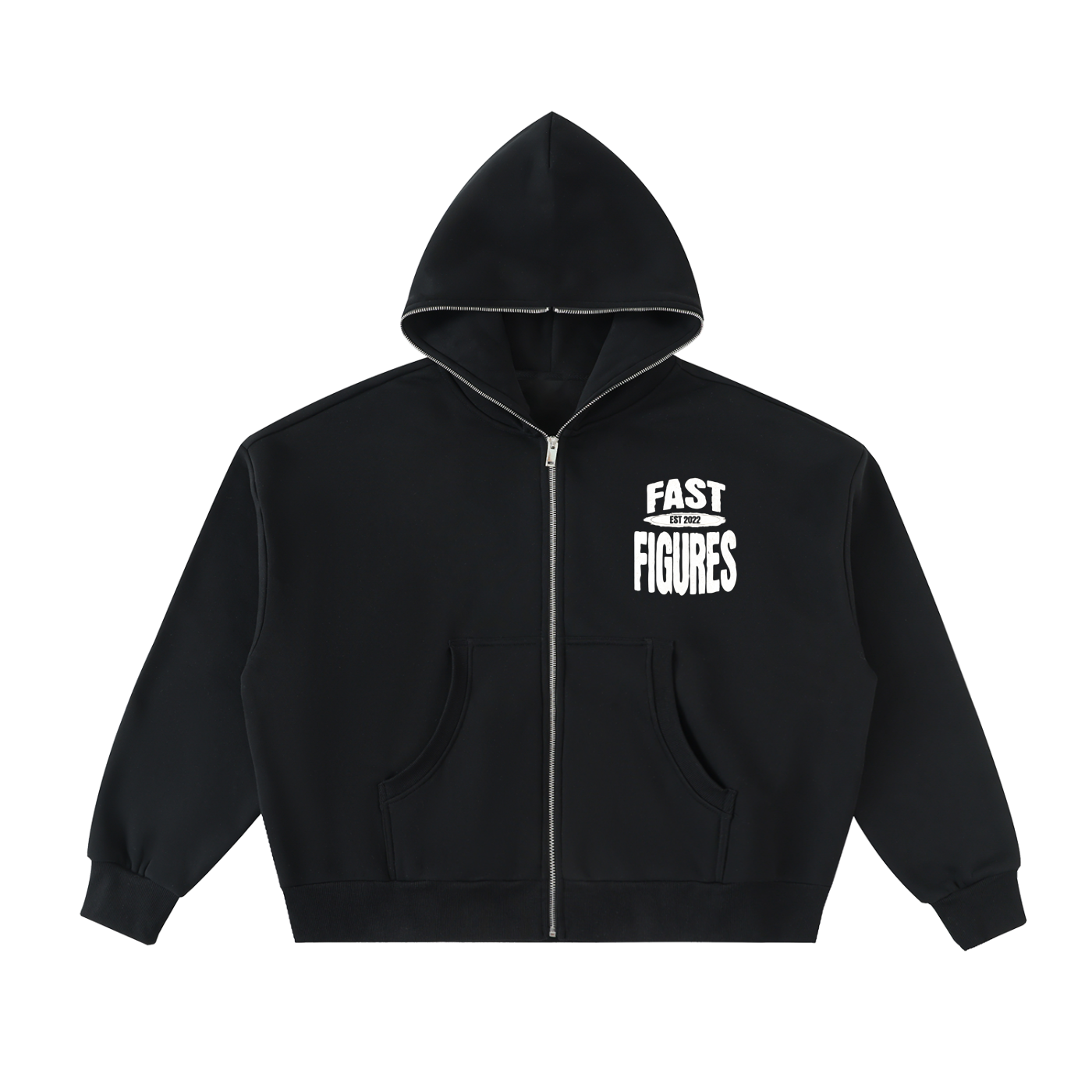 Logo Full-Zip Boxy Hoodie ($90)