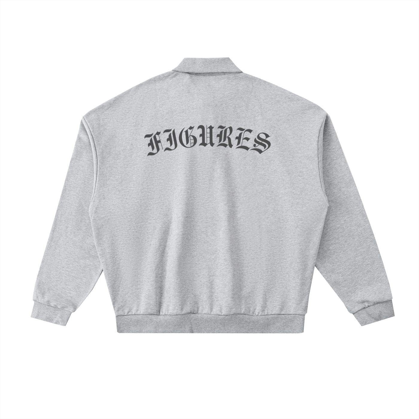 Heavyweight Fleece Polo Sweatshirt ($80)