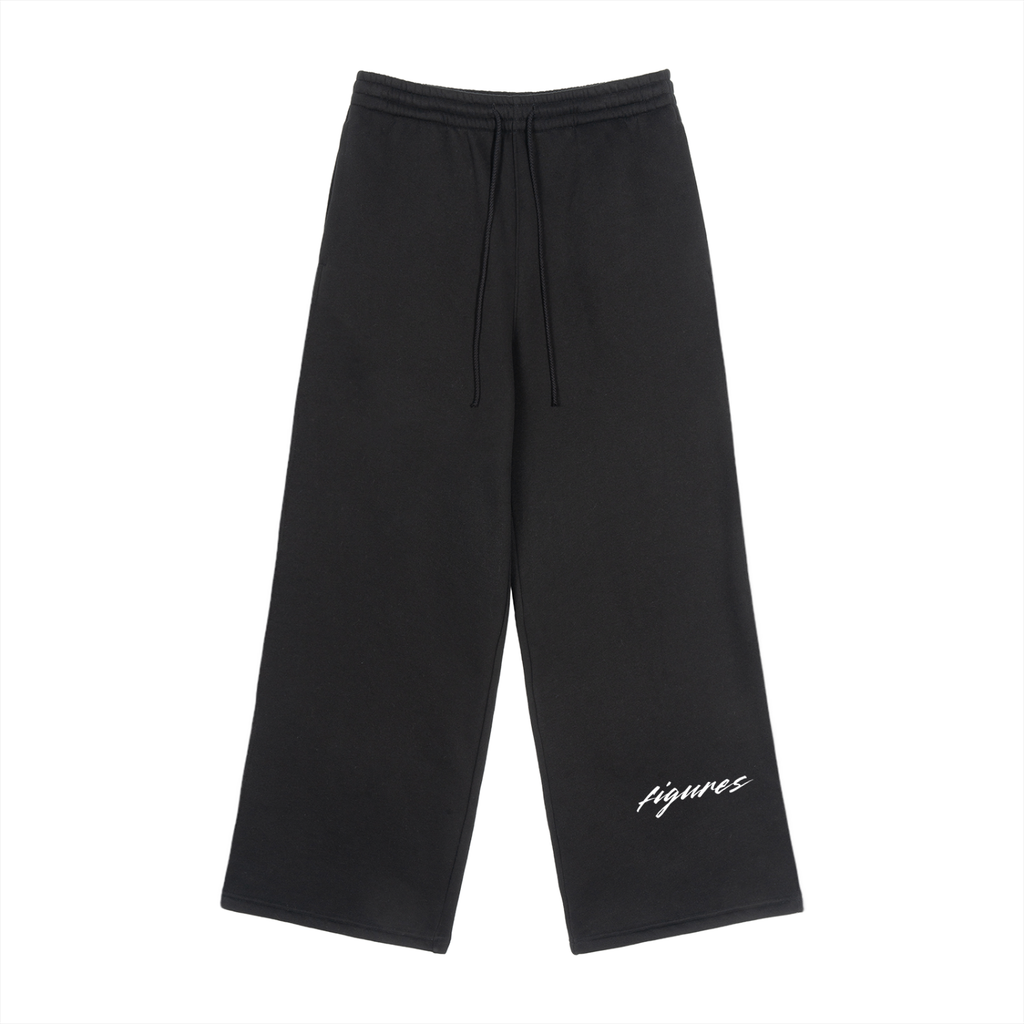 Fleece Drawstring Straight-Leg Sweatpants ($75)