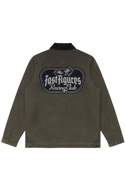 Canvas Cord Collar Jacket