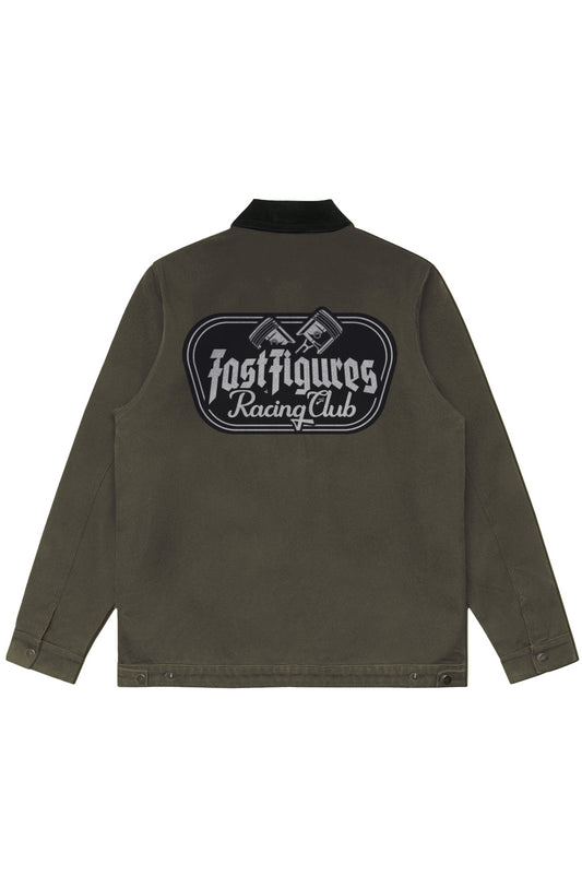 Canvas Cord Collar Jacket
