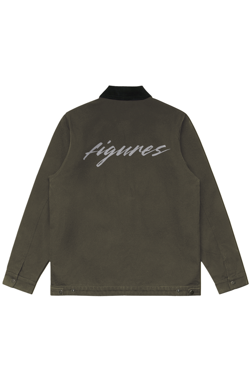 Canvas Cord Collar Jacket 2