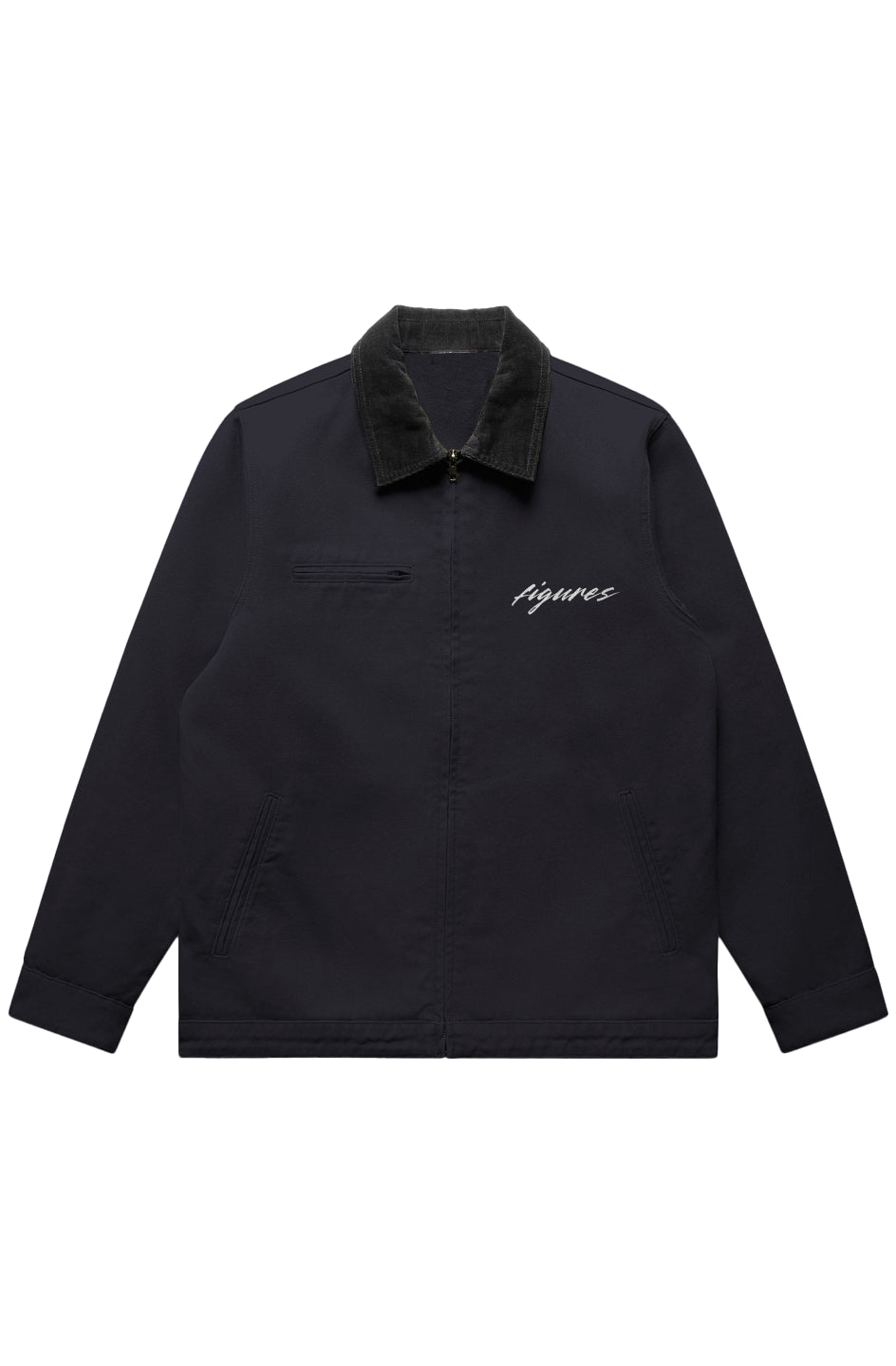 Canvas Cord Collar Jacket 2