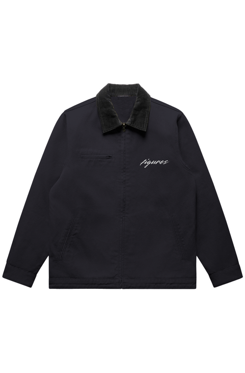 Canvas Cord Collar Jacket 2