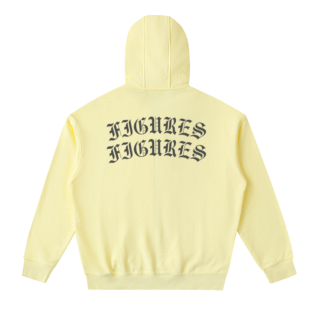 Zip Up Hoodie Drop-Shoulder ($90)