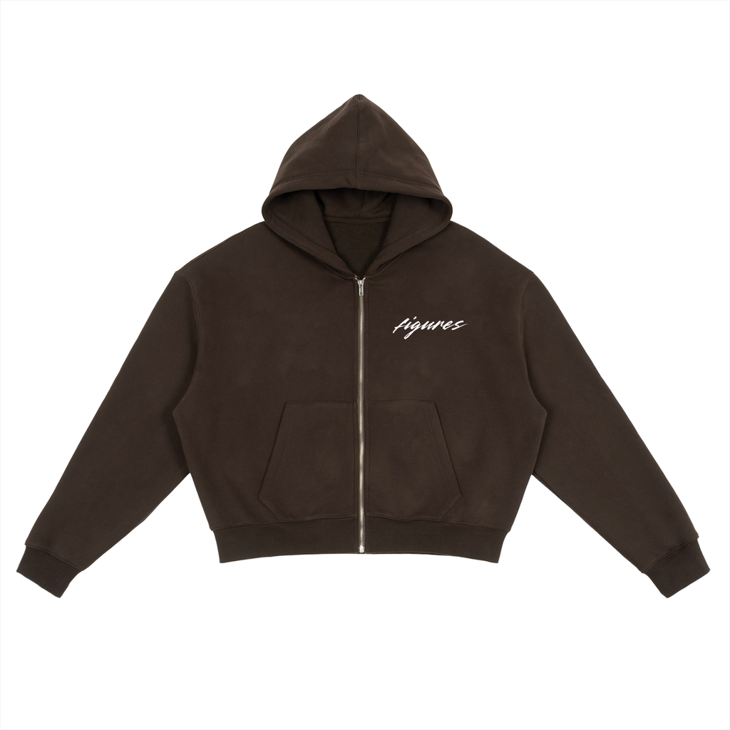 Fleece Boxy Zip-Up Hoodie ($90)