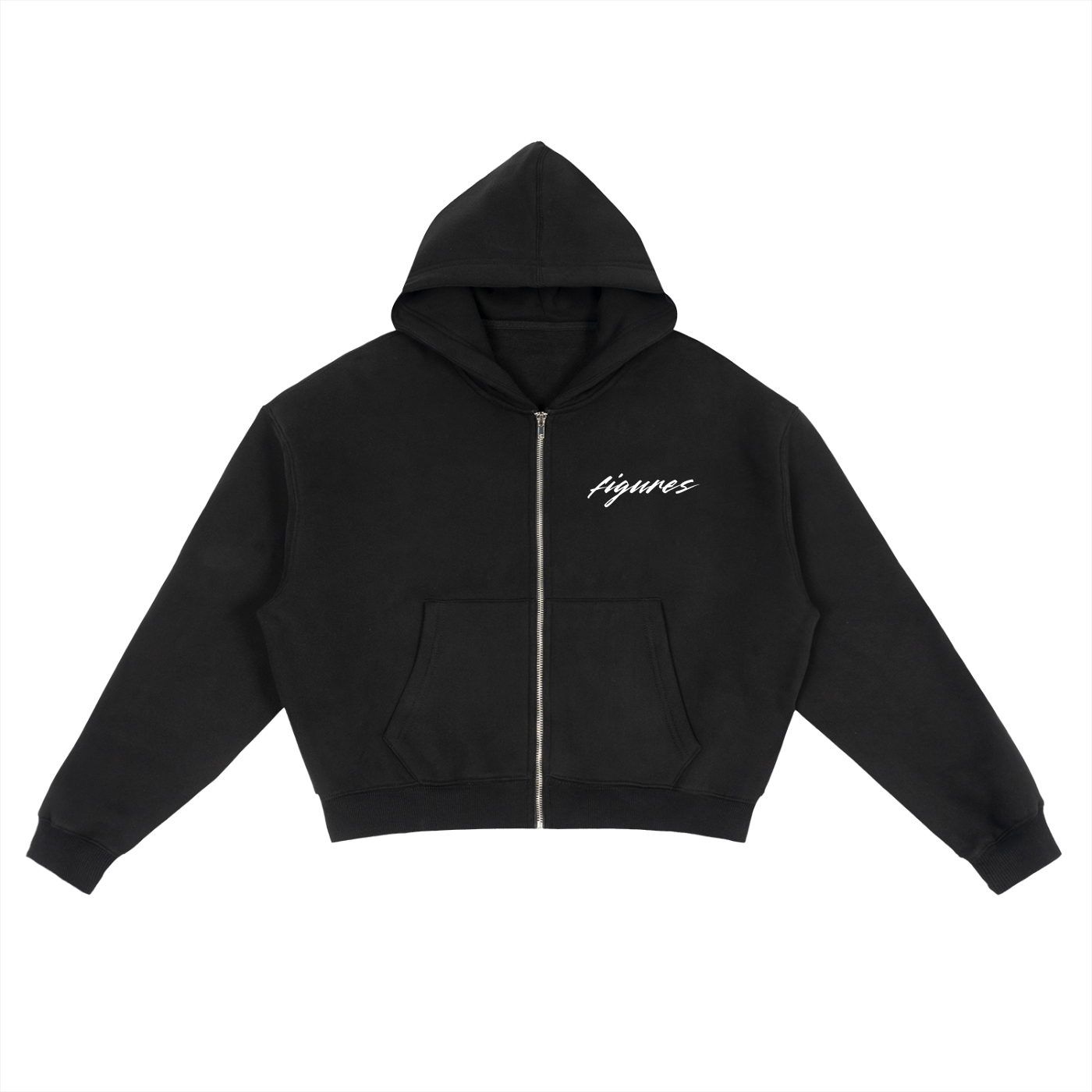 Fleece Boxy Zip-Up Hoodie ($90)