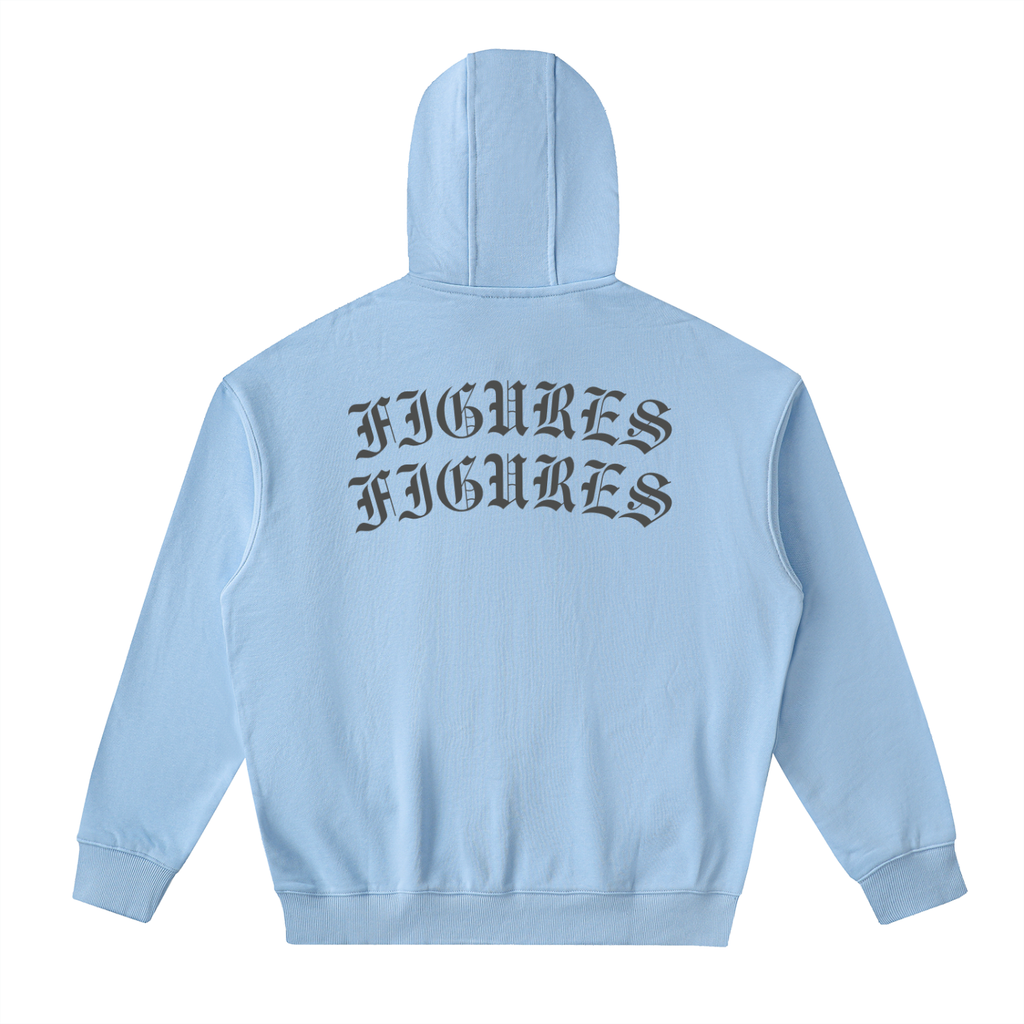 Zip Up Hoodie Drop-Shoulder ($90)