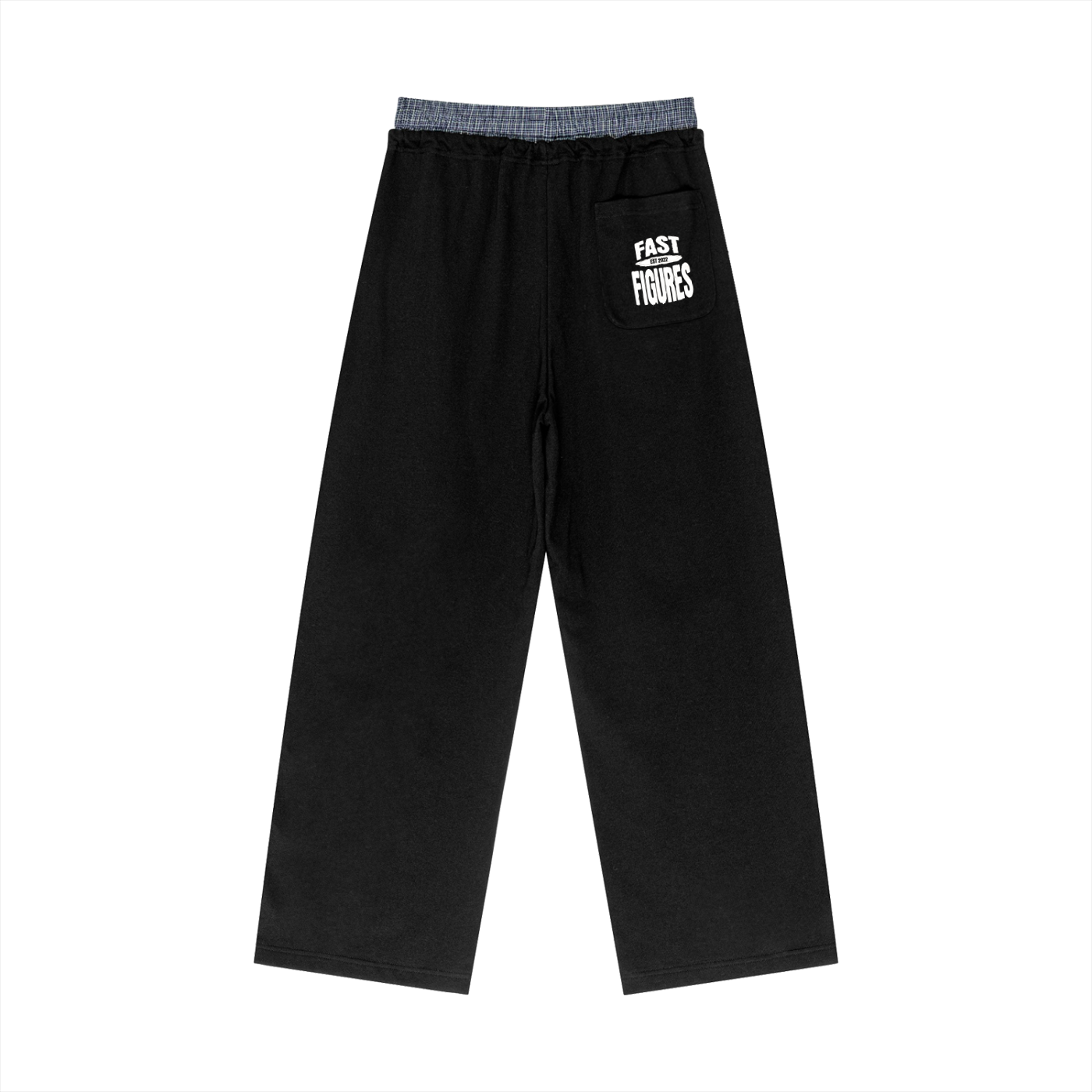 Logo Plaid Contrast Waist Pants ($85)